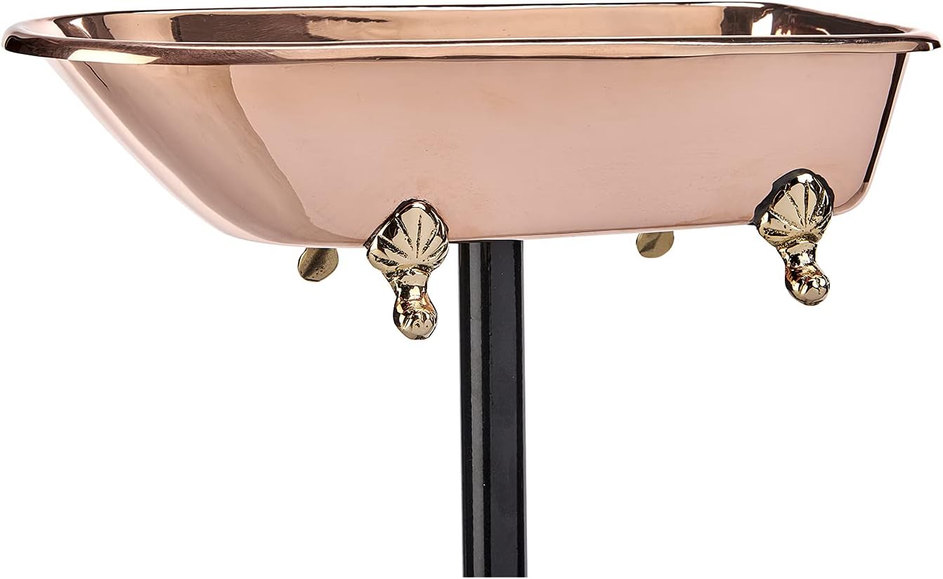 Detalle de Good Directions Bird Bath, Pure Copper
