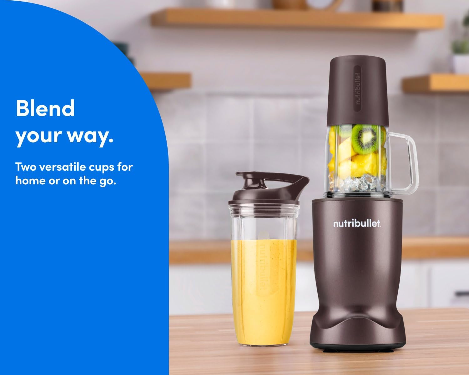 Detalle 2 de NutriBullet Turbo Tumbler Edition NB30400CBC Personal Blender, 1000 W