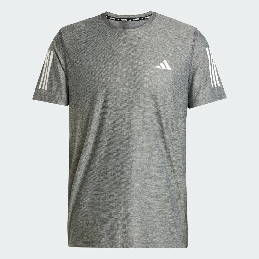 Detalle de Camiseta Own the Run de Adidas - Gris