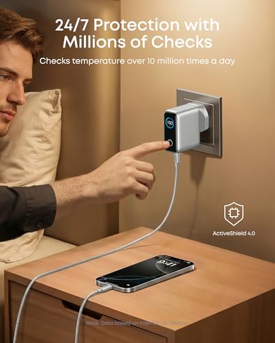 Thumbnail 6 de Anker 100W USB-C Charger with 3 Ports: Ultra-Compact GaN Power for MacBook, iPad and iPhone
