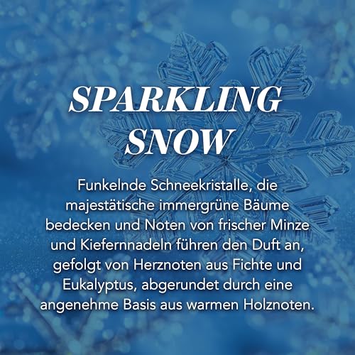 Detalle de Yankee Candle Duftkerze im Glas Sparkling Snow