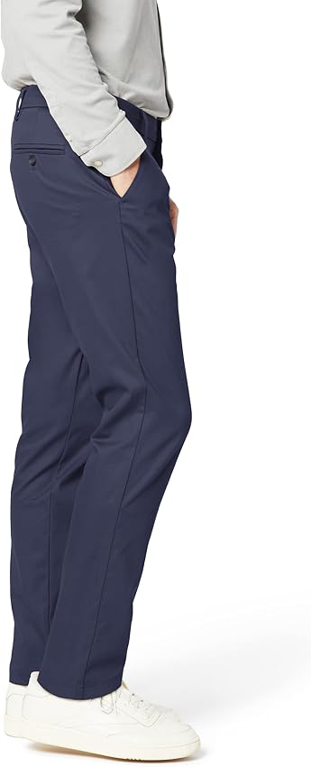 Detalle de Dockers Signature Khaki Pantalón chino 34W/34L Navy