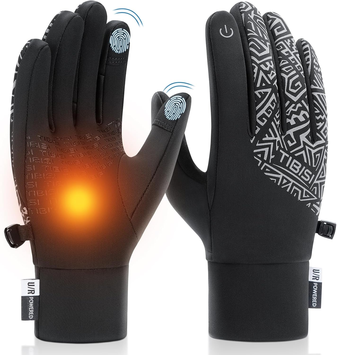 Thumbnail 6 de Benirap Winter Gloves Touchscreen Windproof Thermal Gloves