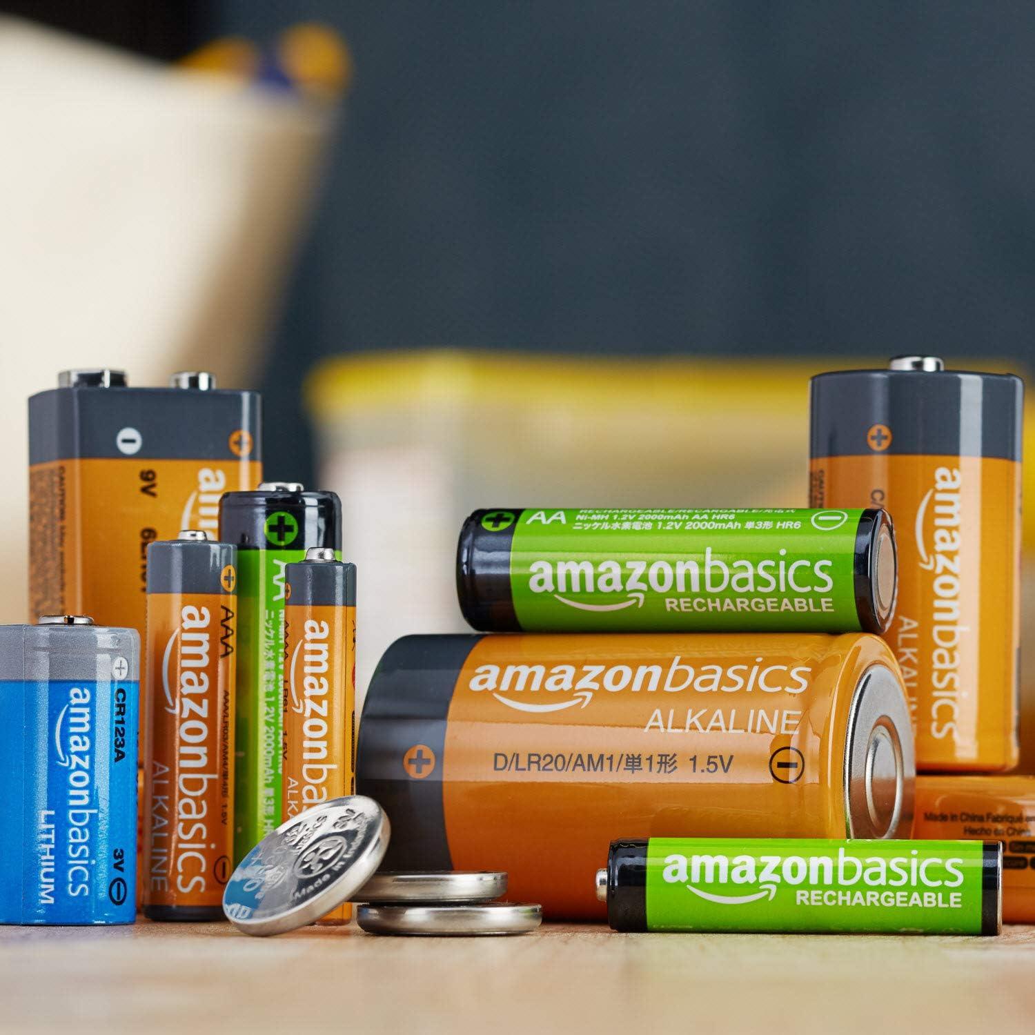 Thumbnail 6 de Amazon Basics lot de 8 piles rechargeables AAA NiMH 850 mAh (1,2 V)