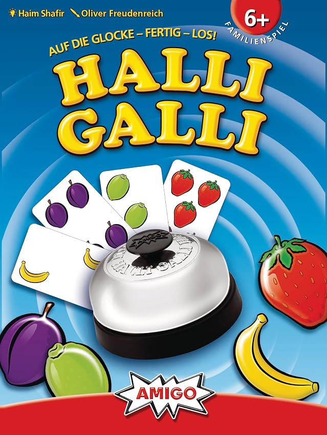 Detalle 2 de Amigo 1700 Halli Galli - Divertido juego de mesa 🎲