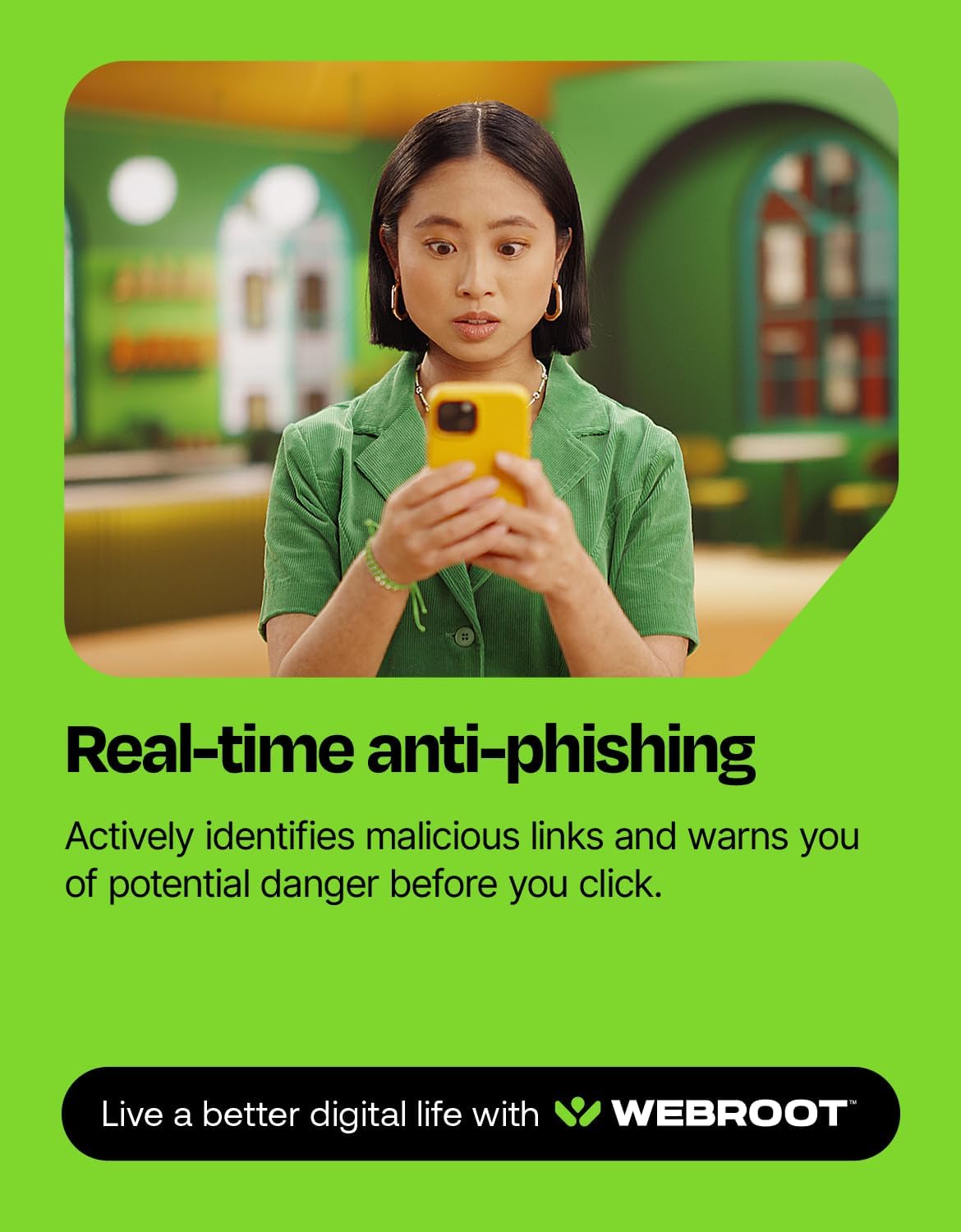 Detalle 2 de Webroot Internet Security Plus Antivirus Software 2026 – 3 Devices, 1 Year, Download for PC/Mac/Chromebook/Android/iOS + Password Manager