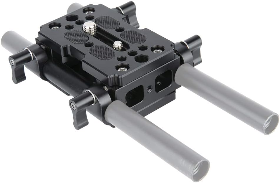 Thumbnail 2 de NICEYRIG Tripod Base Plate with 15mm rod clamp 📷