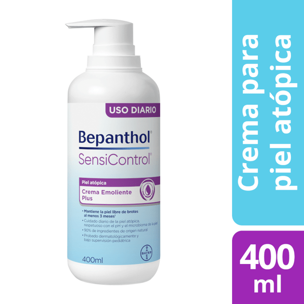 Thumbnail 1 de Bepanthol Sensicontrol crema 2x400 ml hidratante