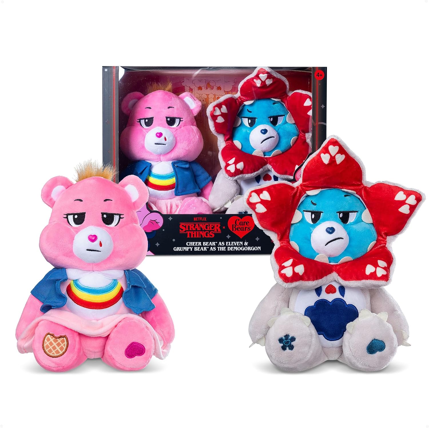 Detalle de Care Bears x Stranger Things 2-Pack 30cm