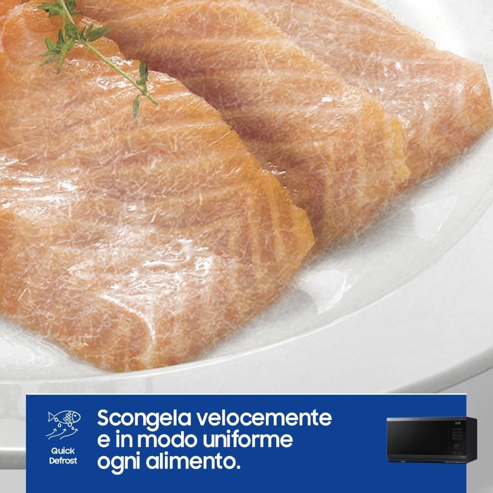 Detalle de Samsung MG23DG4524CGE1 Forno a Microonde con Cottura Croccante (23 L)