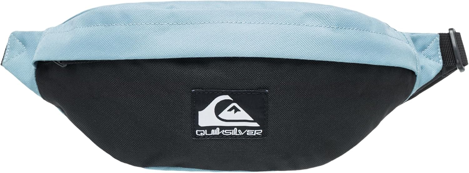 Detalle de Quiksilver Pubjug Waist Pack per Uomo: marsupio sportivo in poliestere riciclato 600D