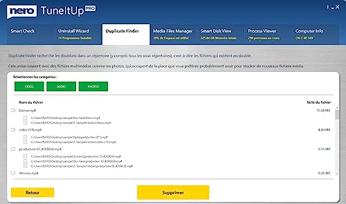 Thumbnail 4 de Nero TuneItUp PRO – Optimisation PC et démarrage rapide pour Windows (licence annuelle, 1 PC)