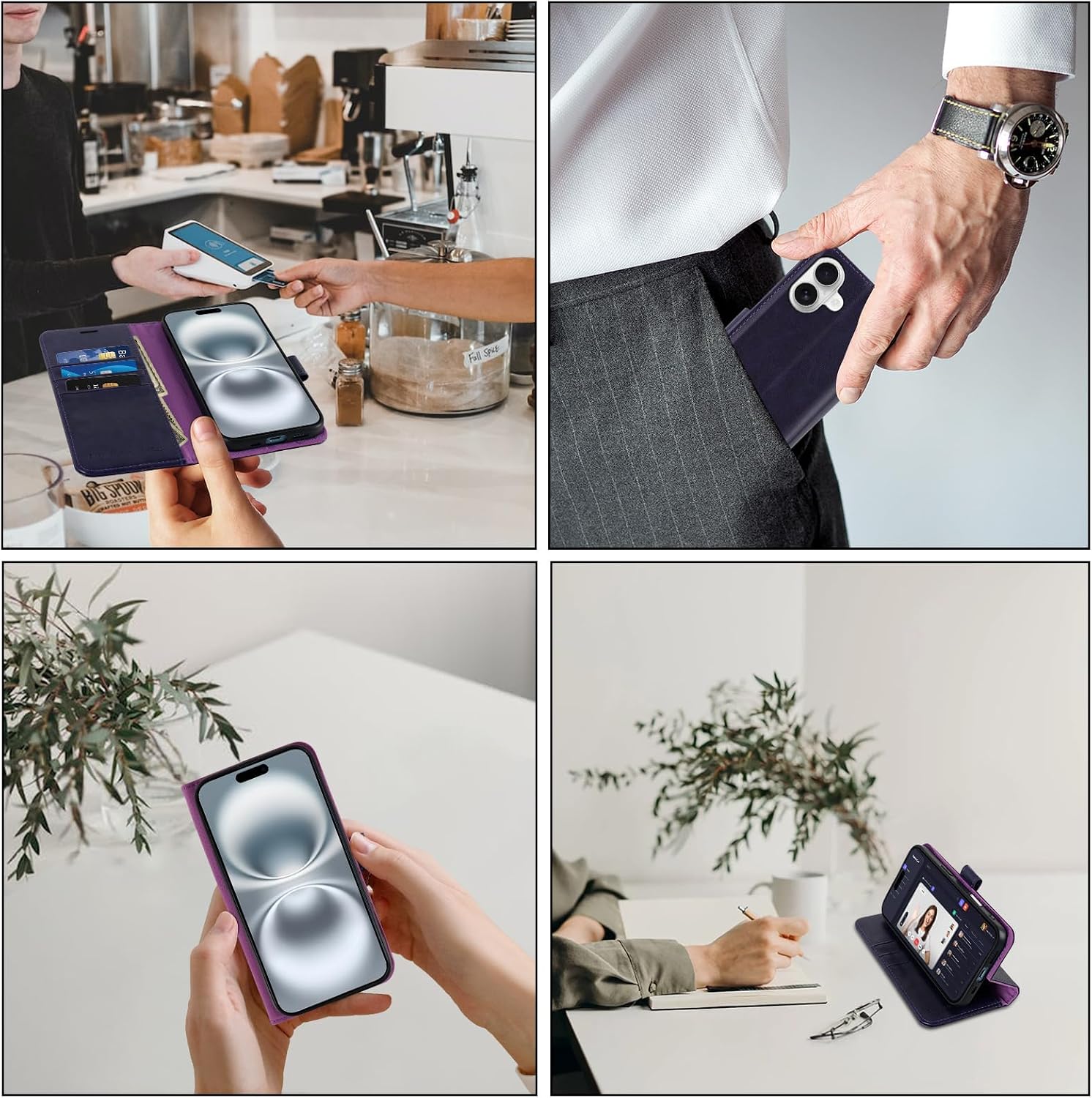 Thumbnail 2 de MONASAY Wallet Case for iPhone 16