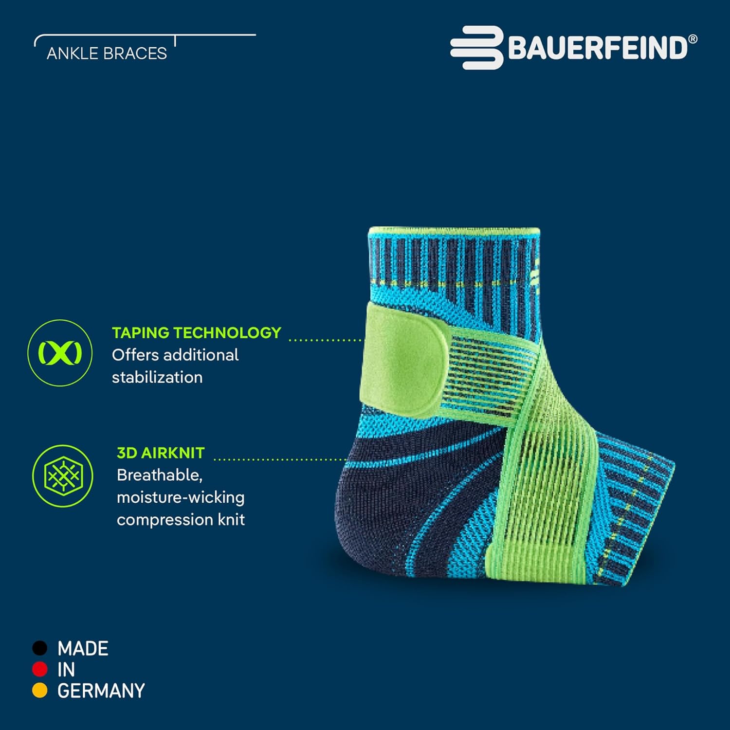 Thumbnail 3 de BAUERFEIND Sprunggelenkbandage Ankle Support L
