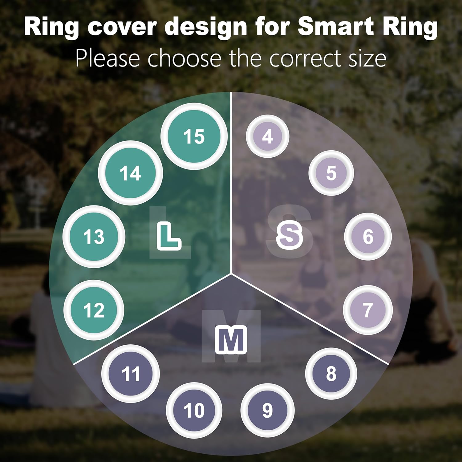 Thumbnail 1 de Snyeest Cover for Oura Ring 4/Gen 3 Pro – Silicone Protective Case (Size M, 8/9/10/11)