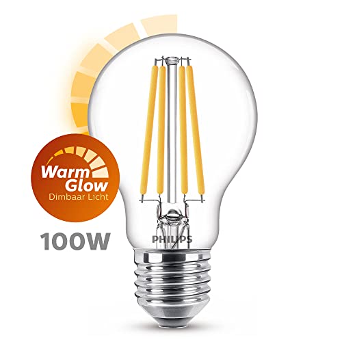 Detalle de Philips A60 E27 - Bombilla LED Regulable Luz Cálida