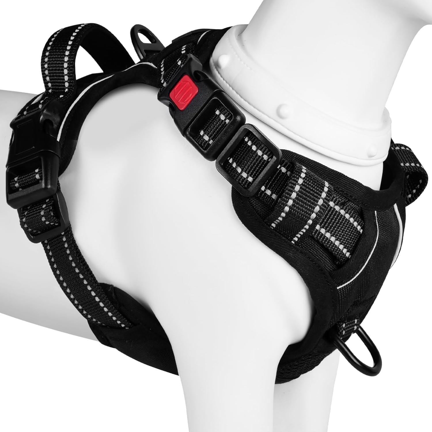 Detalle de BaoCheng Hundegeschirr Anti Zug S 35-47 cm