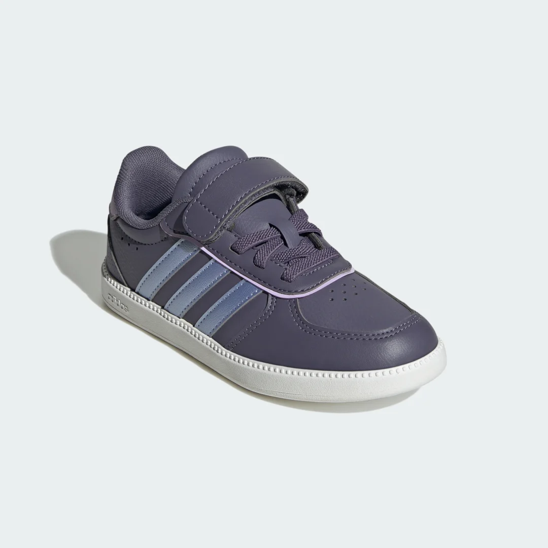 Detalle 2 de Zapatilla Breaknet Sleek de Adidas en color violeta