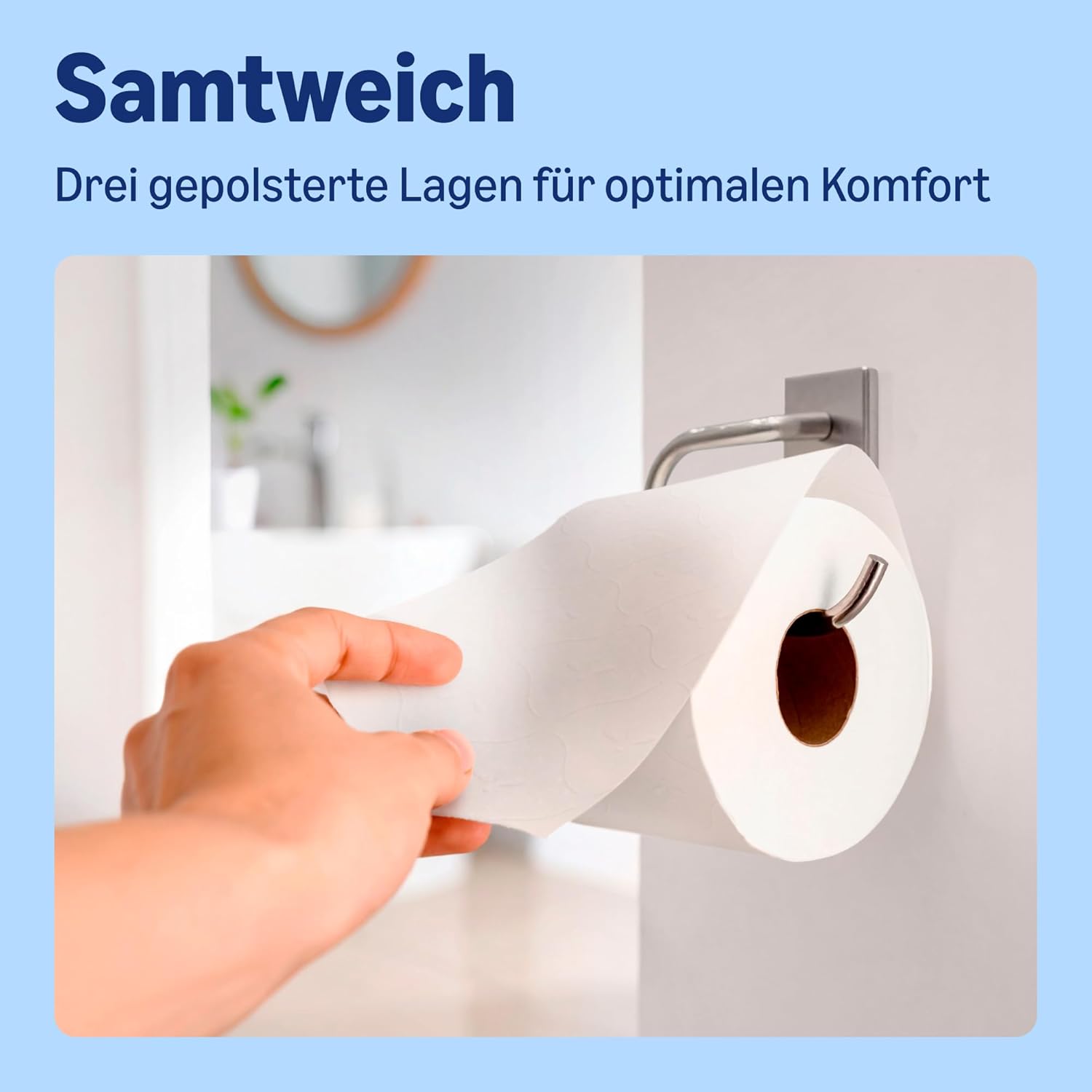 Detalle de by Amazon Classic Toilettenpapier 3-lagig, 20 Rollen (200 Blatt je Rolle) – FSC-zertifiziert