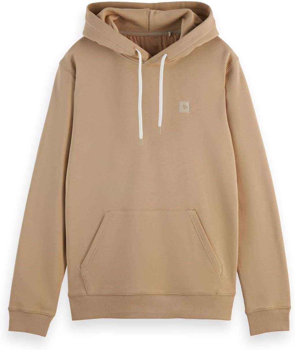 Thumbnail 6 de Scotch & Soda Essential Badge Logo Hooded Sweatshirt Uomo
