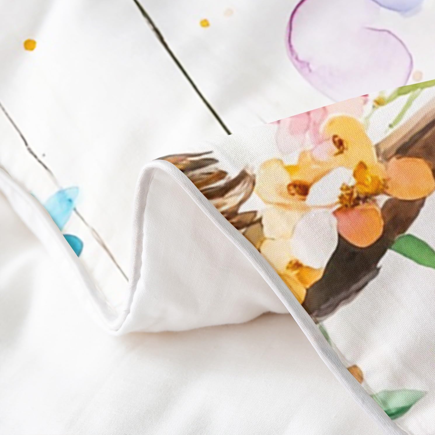 Thumbnail 3 de Homewish Kinder-Bettwäsche Eule (135 x 200 cm) aus 100% Baumwolle mit 1 Kissenbezug (80 x 80 cm)