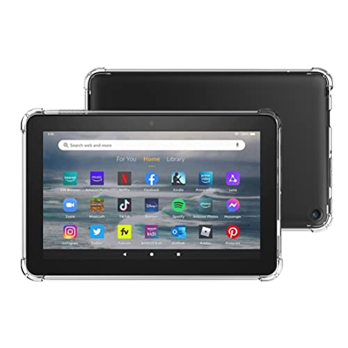 Detalle de Zcooooool Clear TPU Case for Amazon Kindle Fire 7 (2022, 12th Gen)
