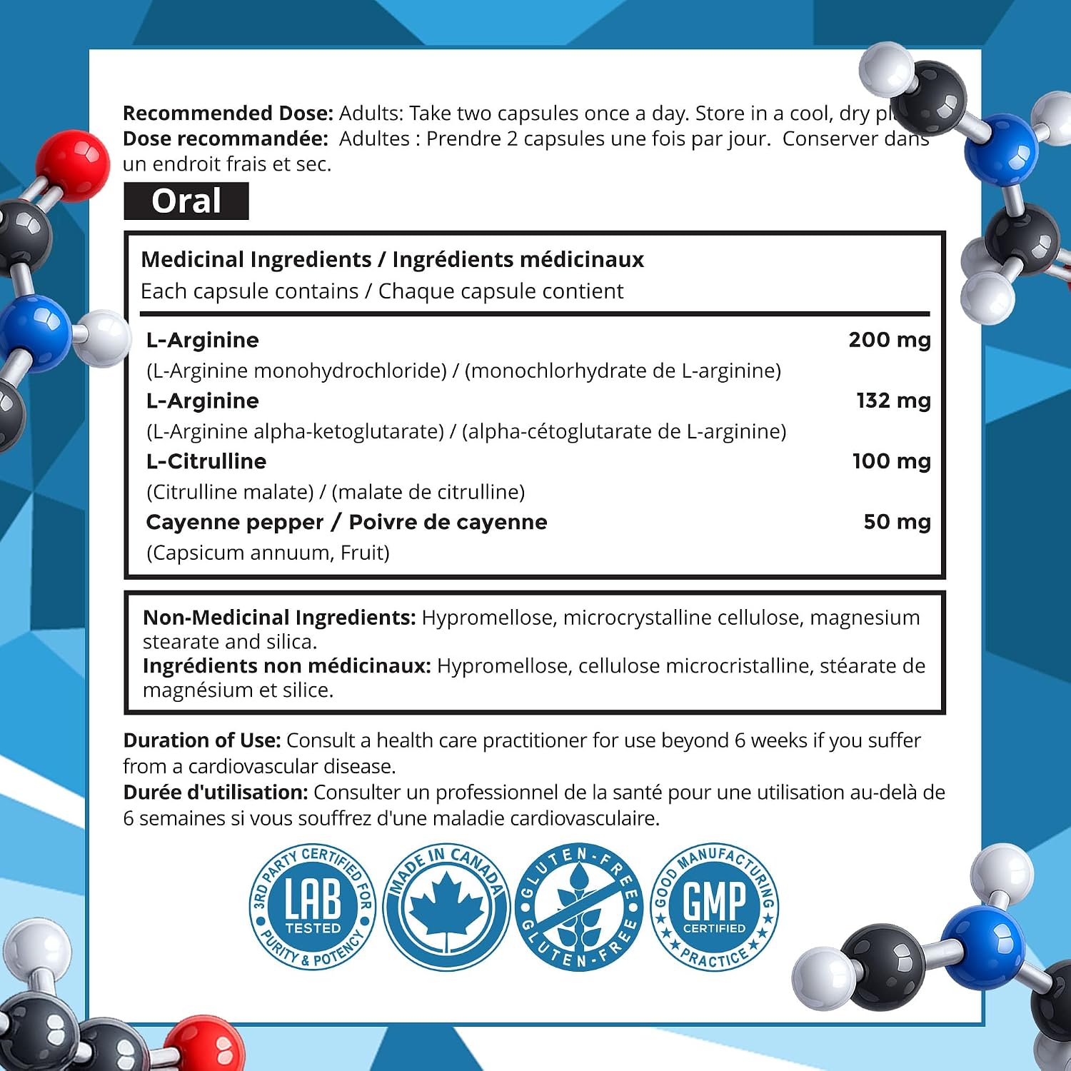 Thumbnail 6 de EBYSU L-Arginine workout supplement 664 mg