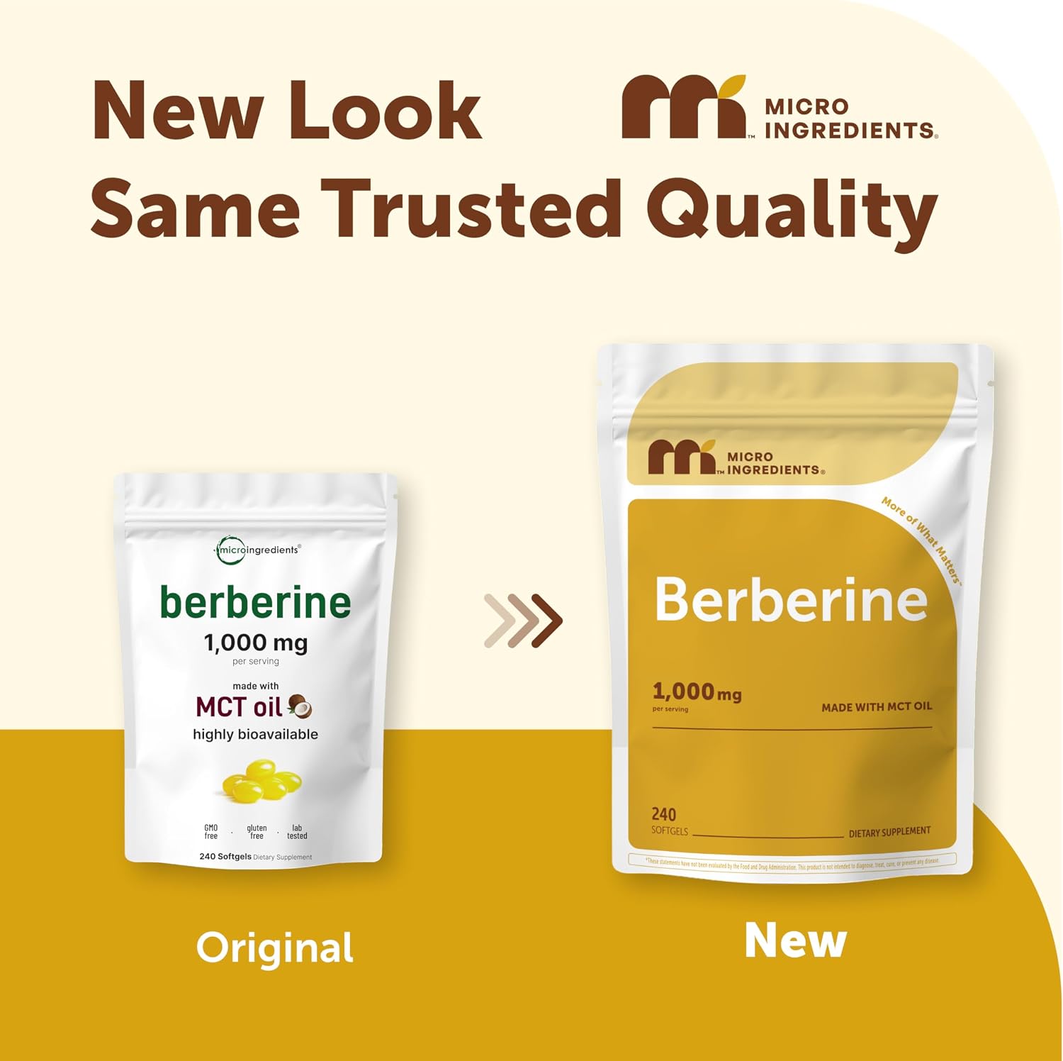 Detalle de Micro Ingredients Berberine Softgels 240 Softgels