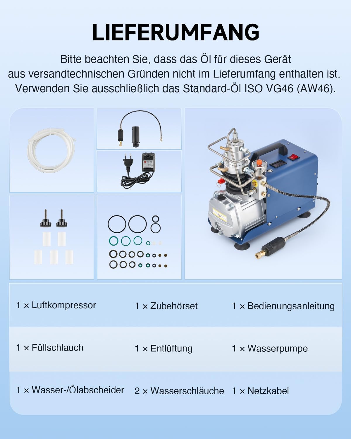 Thumbnail 6 de CREWORKS PCP Kompressor 300bar Automatisch 1,8 kW