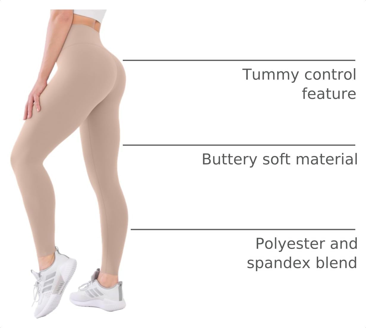 Detalle 2 de USAUPUP High-Waisted Leggings