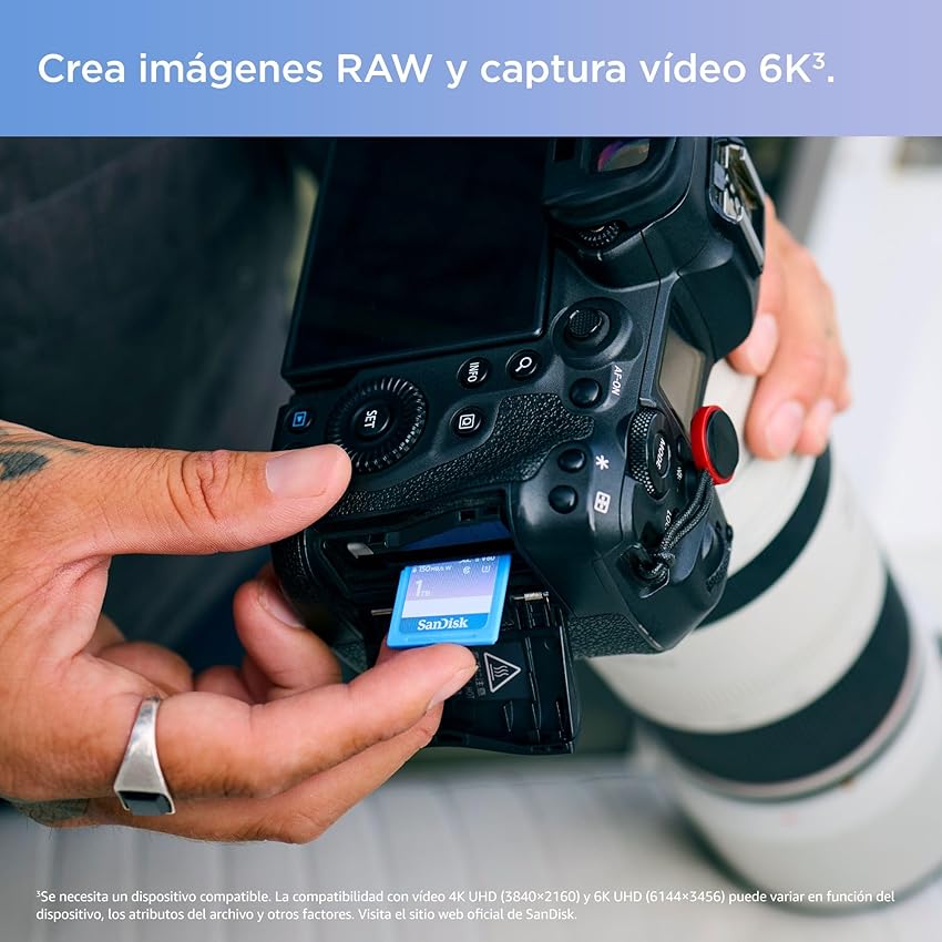 Thumbnail 2 de SanDisk Creator 512 GB tarjeta SD UHS-II 280 MB/s