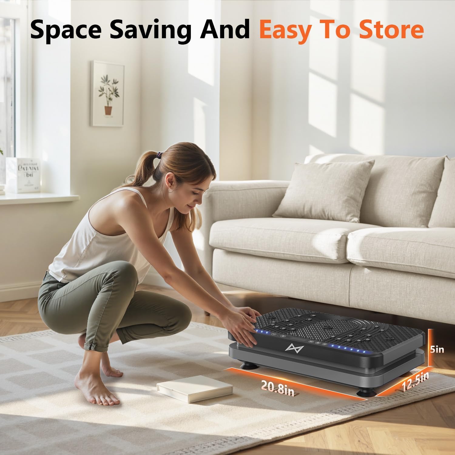 Thumbnail 6 de AXV Vibration Plate 120-Speed Full Body Shaker