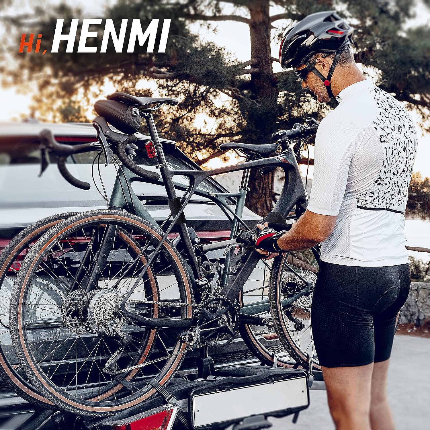 Thumbnail 6 de HENMI Fahrrad Rahmenschutz 4er Set – passgenauer Transportschutz für Rahmen und Kettenstreben