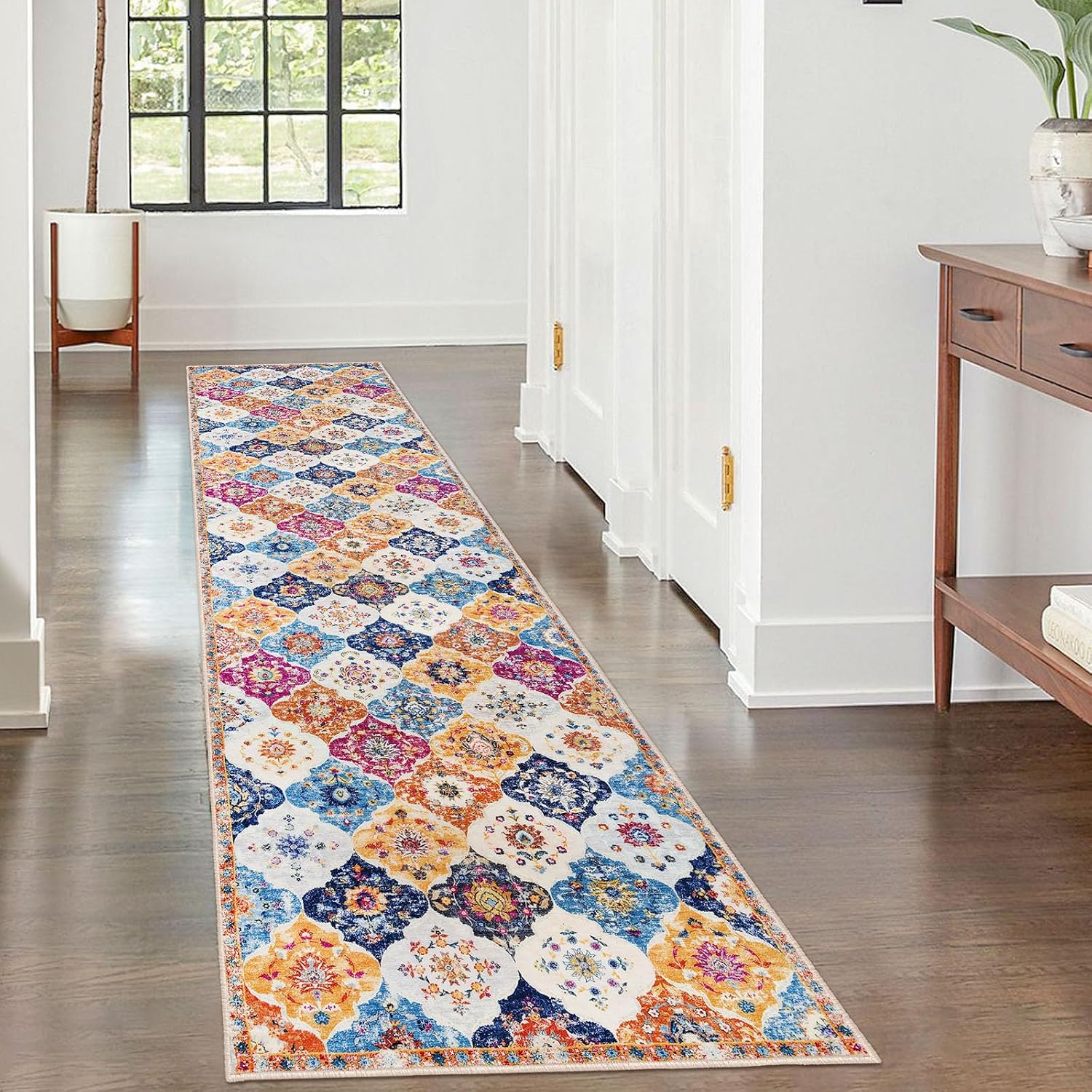 Detalle de KILOCOCO 2x8 Moroccan Soft Runner Rug