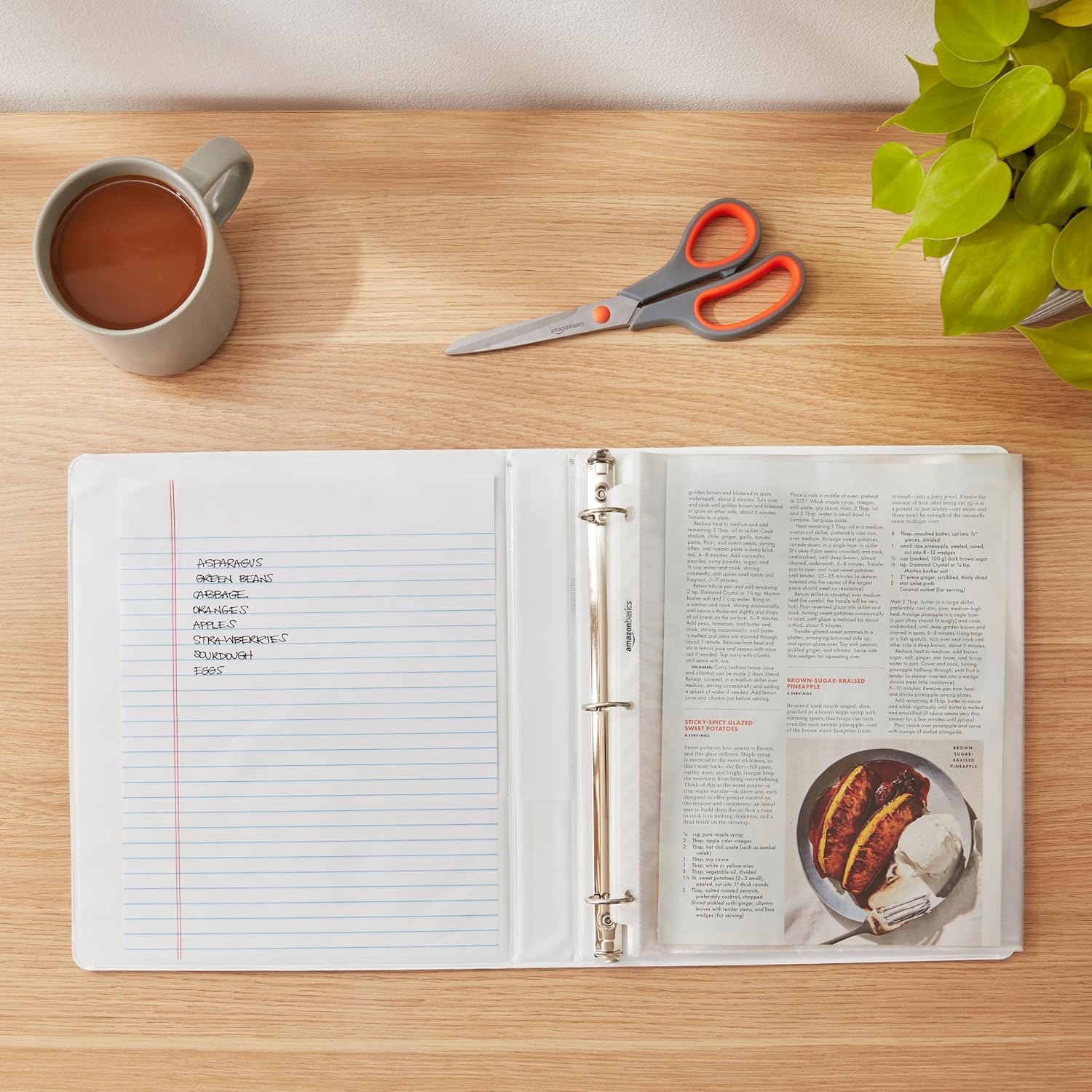 Thumbnail 5 de Amazon Basics 3-Ring Binder, 1-Inch, 4-Pack 📚