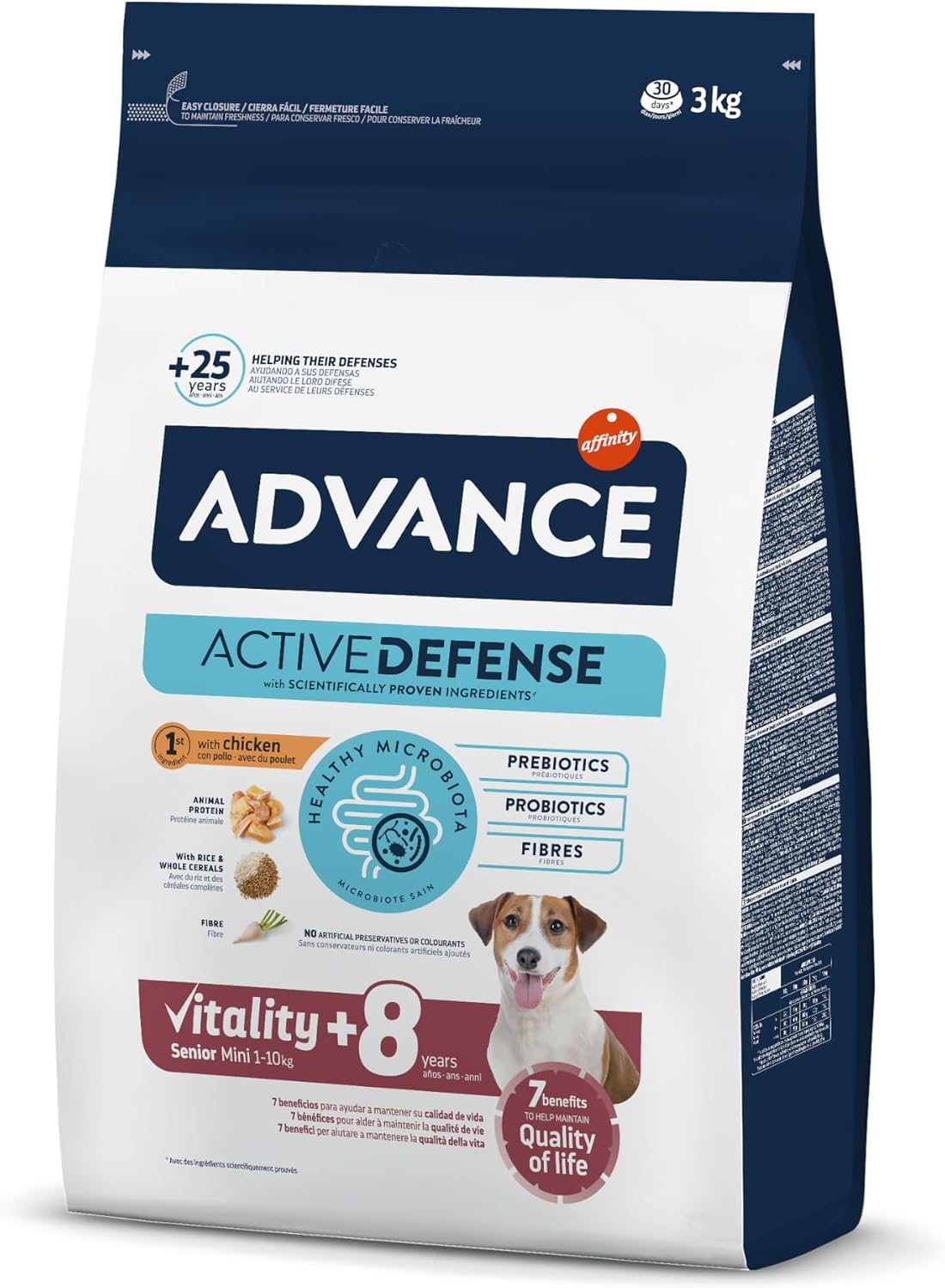 Detalle de Advance Mini Senior Pollo 3 kg