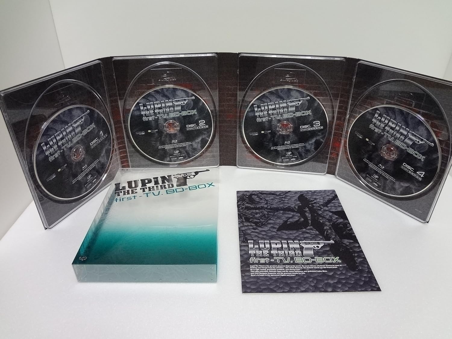 Detalle 2 de ルパン三世 first-TV BD-BOX Blu-ray 全23話収録・4枚組、4:3映像