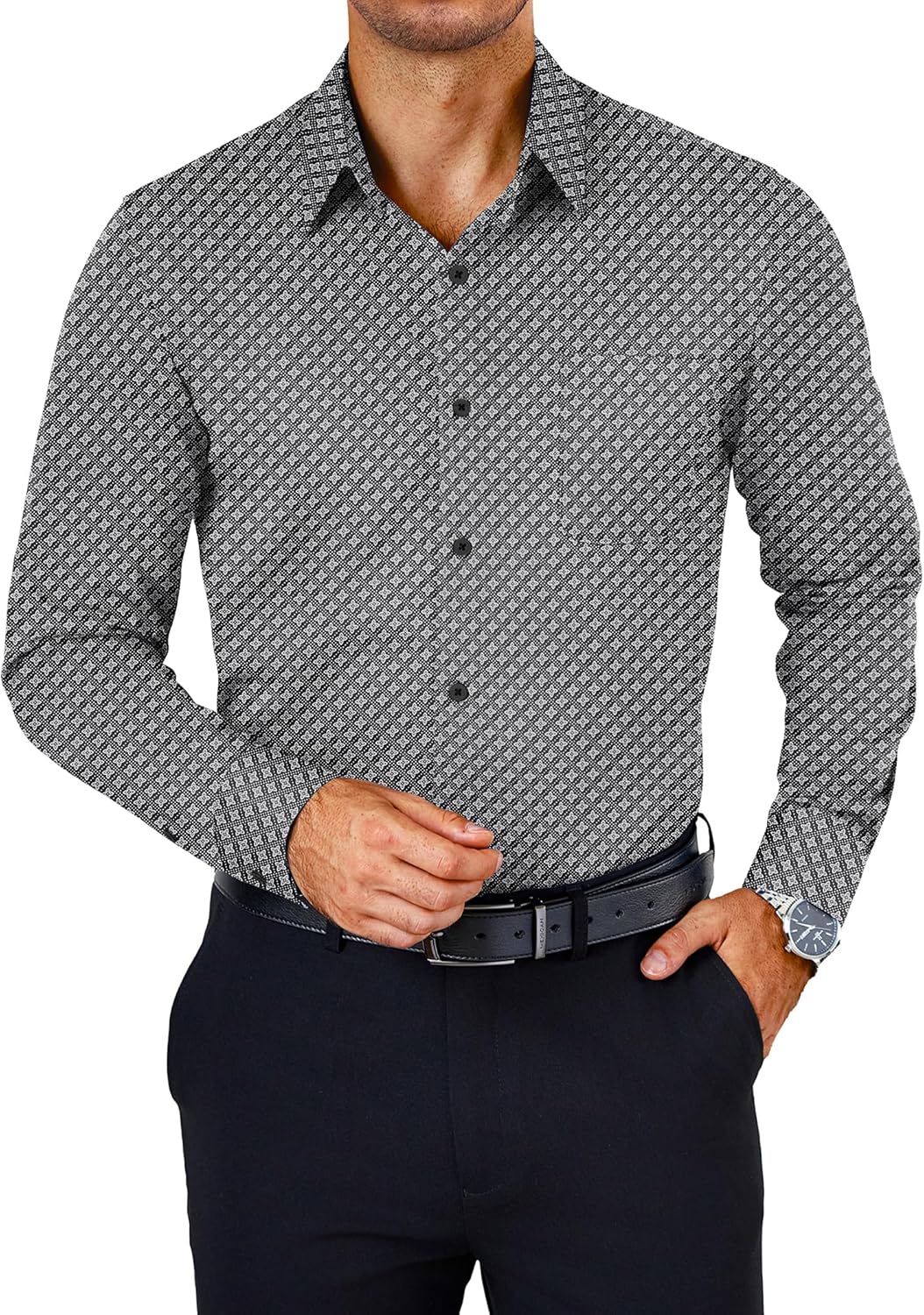 Thumbnail 4 de COOFANDY Mens Dress Shirt 1pc 📄