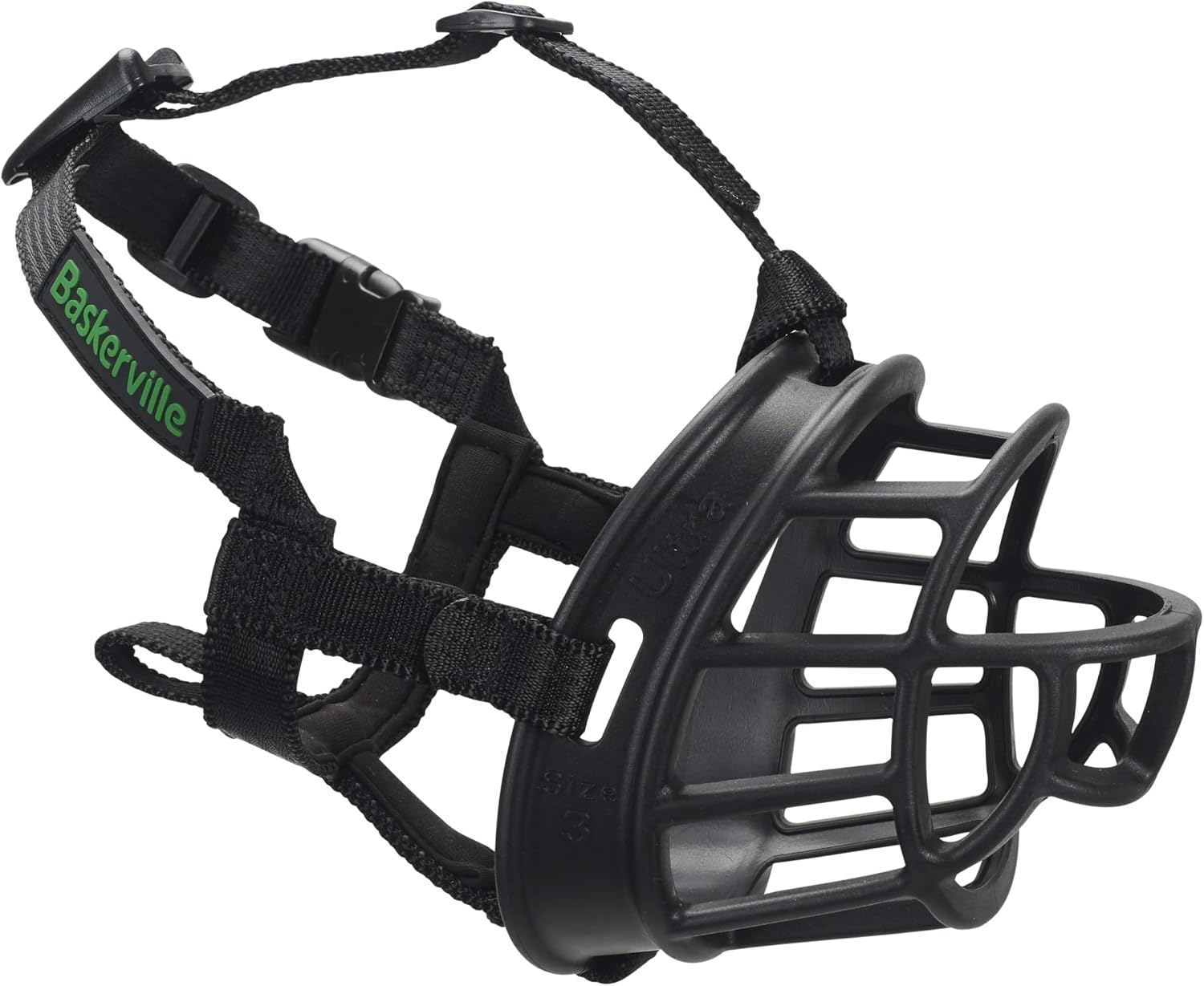 Detalle 2 de Baskerville Ultra Muselière pour Chien Noir - Taille 5, adaptée Berger Allemand/Labrador/Husky