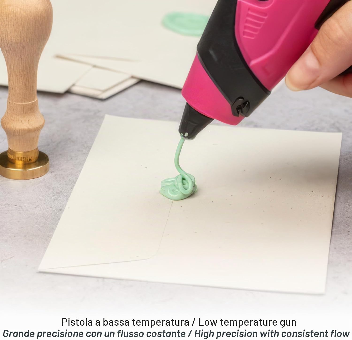 Thumbnail 4 de Herbin 48200T Strumenti per Ceralacca, Viola – Compatto e? versatile per tutte le superfici