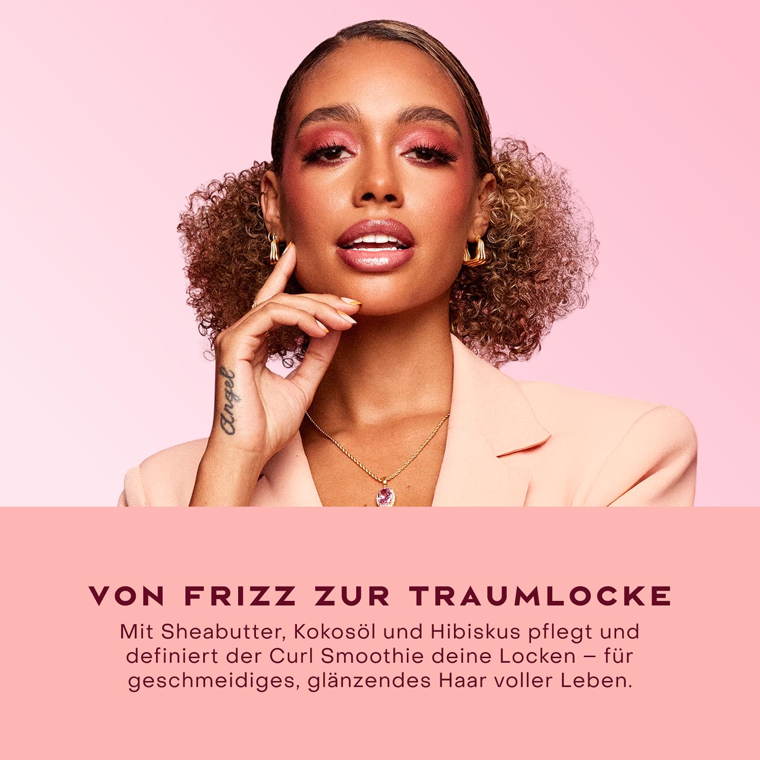 Thumbnail 3 de Shea Moisture Coconut & Hibiscus Curl Enhancing Smoothie (326 ml) – Lockencreme für definierte, glänzende Locken