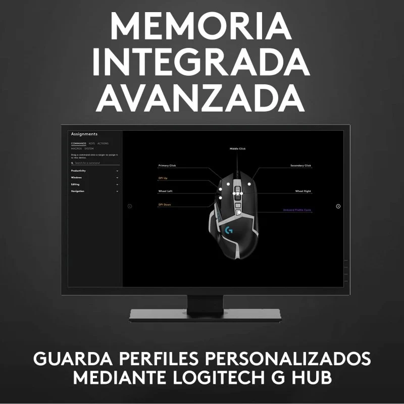 Thumbnail 1 de Logitech G502 Hero Special Edition Ratón Gaming 25600 DPI – LIGHTSPEED