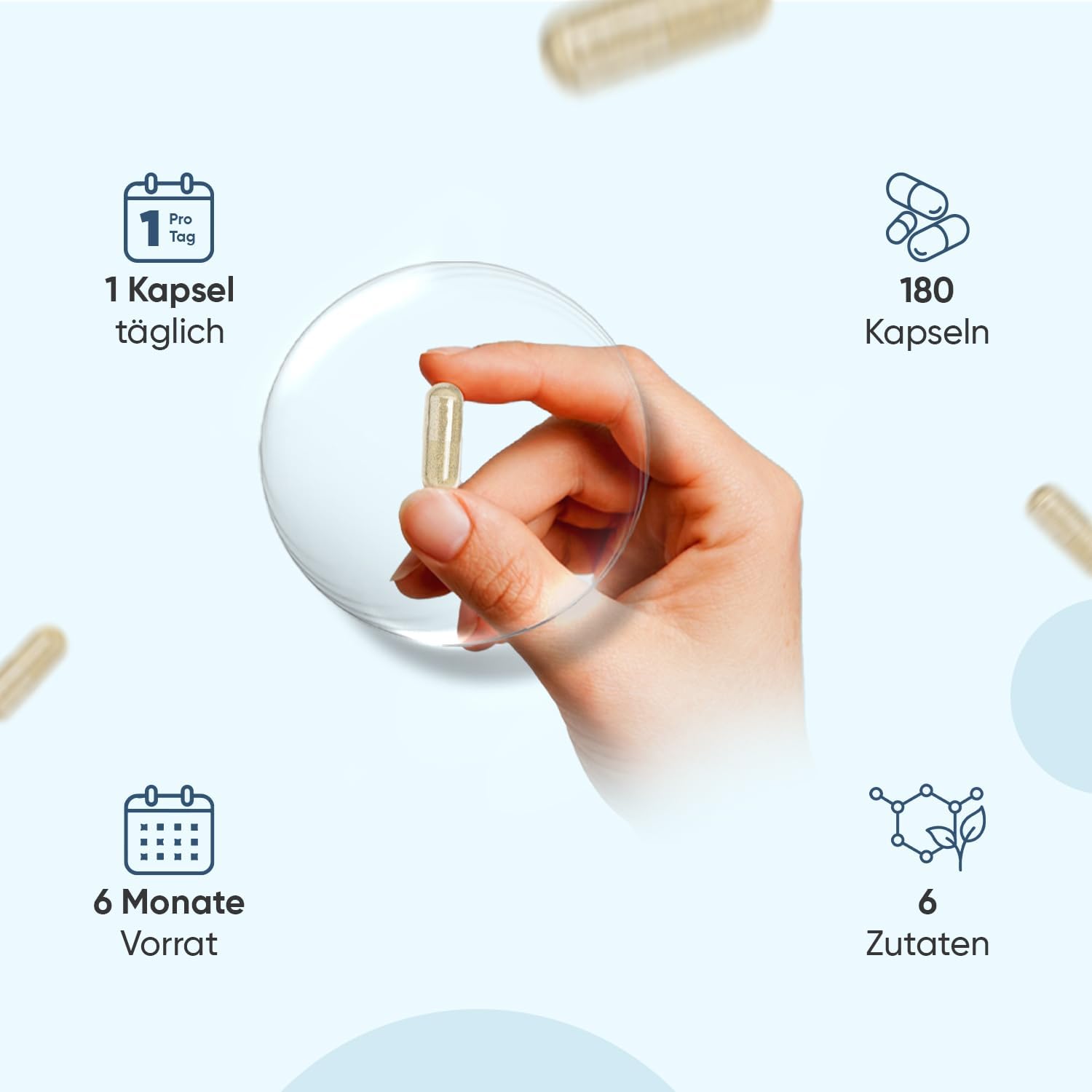 Detalle de Prostata Komplex Kapseln von WeightWorld – 1 Kapsel täglich, 180 Stück (6 Monate)