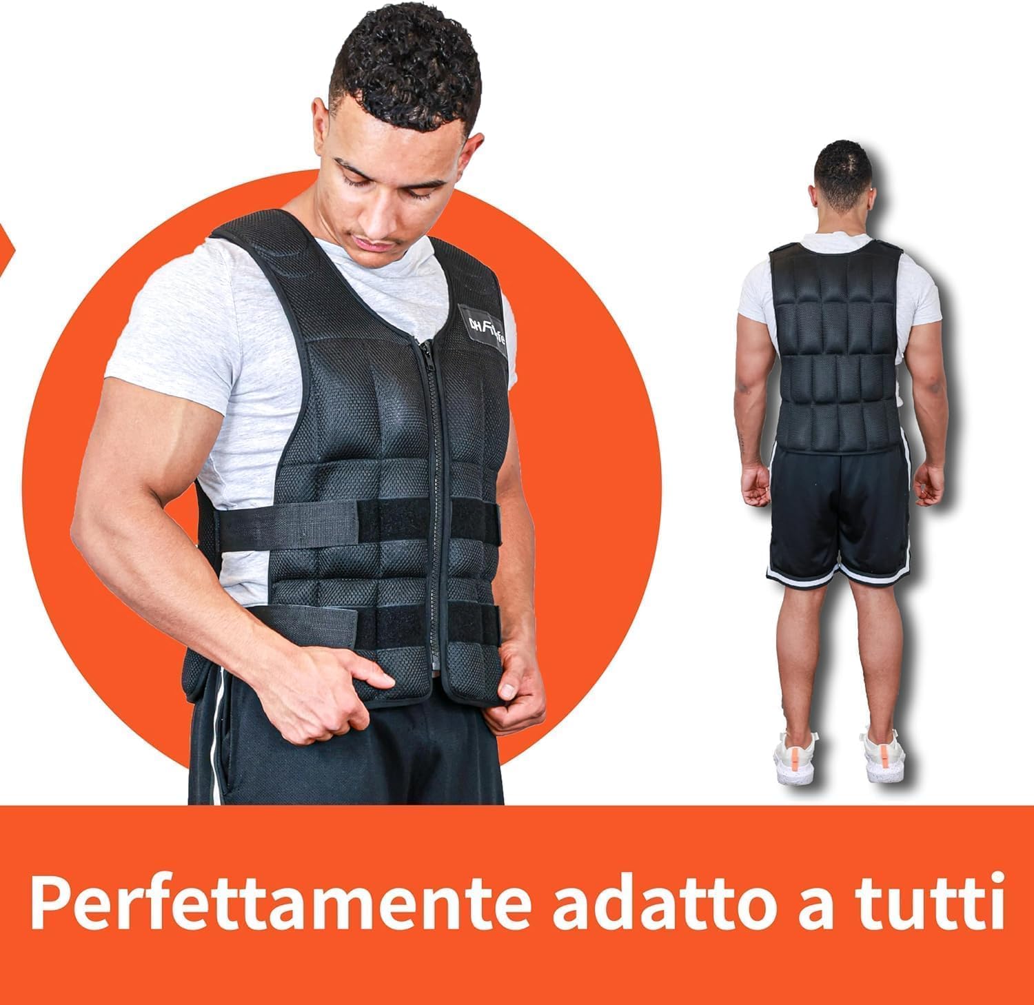 Thumbnail 6 de DH FitLife Giubbotto Zavorrato 10 kg