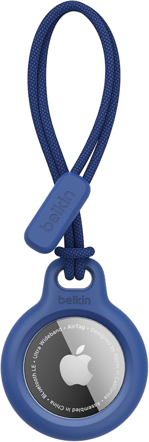 Belkin Funda AirTag con Correa Azul