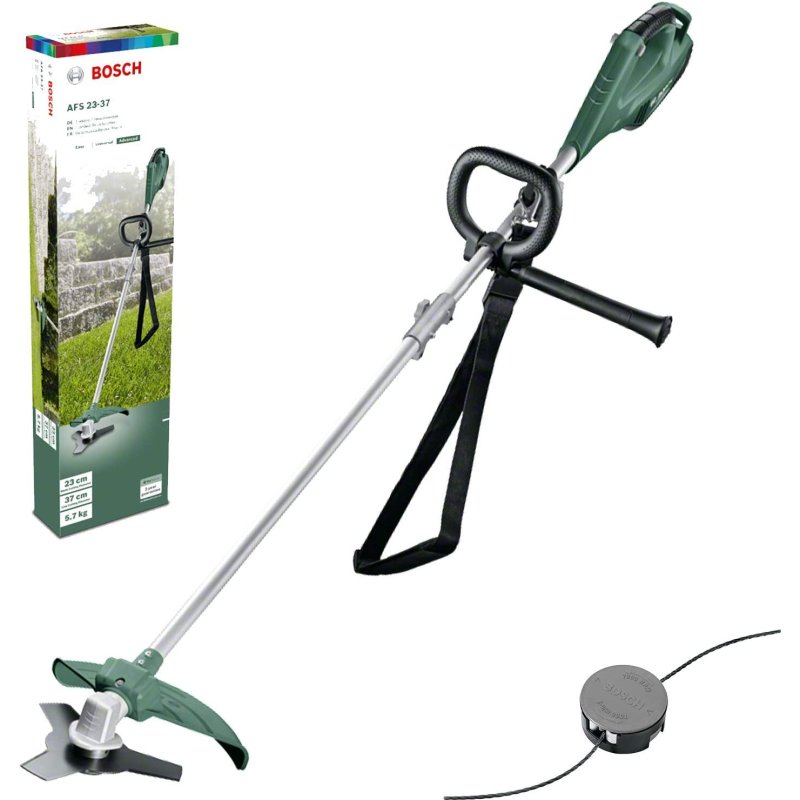 Detalle 2 de Bosch AFS 23-37 Desbrozadora 1000 W para césped y malas hierbas