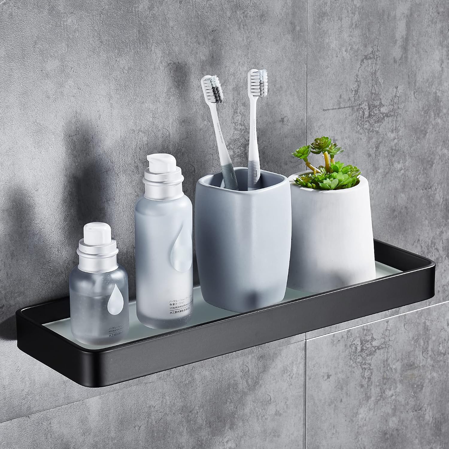 Detalle de DUFU Mensola Adesiva 30 cm per Bagno