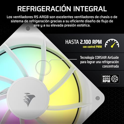 Thumbnail 5 de CORSAIR RS120 ARGB ventiladores 120 mm (pack 3) 🖱