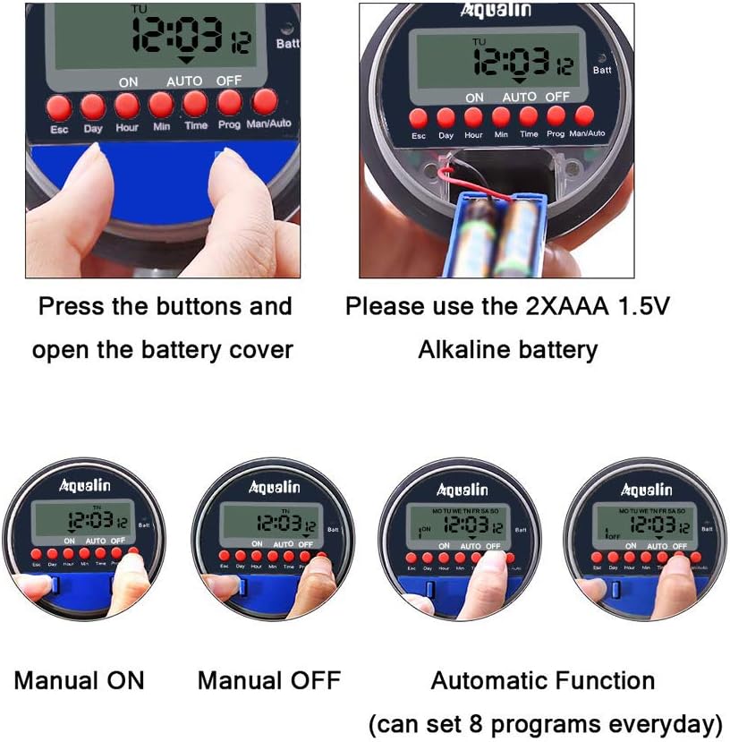 Thumbnail 5 de Aqualin Hose Water Tap Timer: Practical Outdoor Irrigation Controller