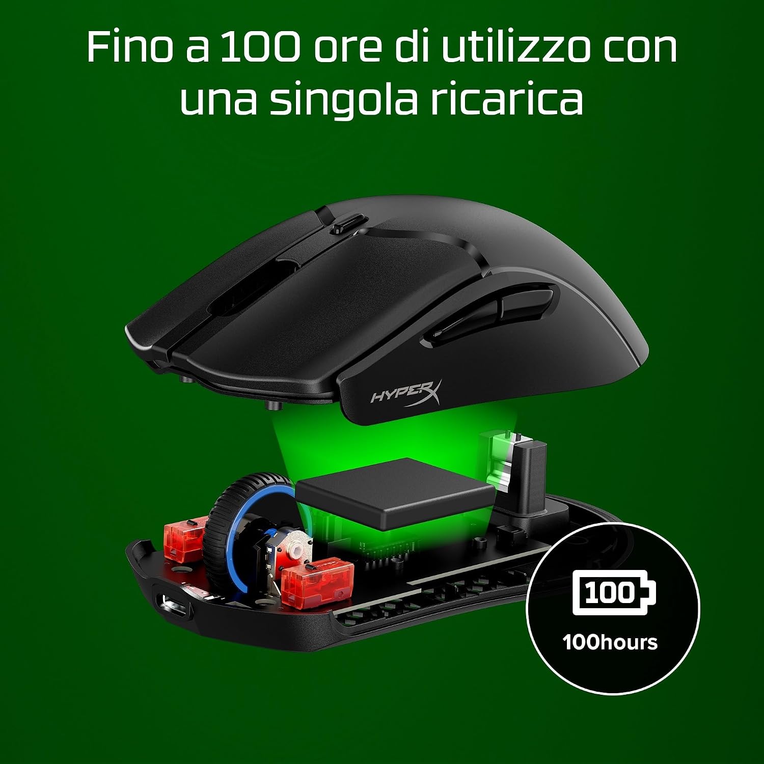 Thumbnail 1 de HyperX Pulsefire Haste 2 Mini: Mouse Gaming Wireless leggero e versatile